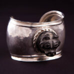Bracciale in argento con una pietra antica Fenicia. BR 650-AR - immagine 2