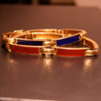 Deux bracelets Vintage années 50. CO 601-OR