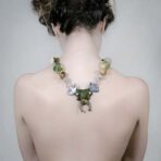 Collier avec un pendentif  Romaine antique en bronze. CO 503-AR – Image 3