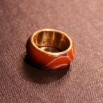 Ring with a Victorian stone. AN 104-OR