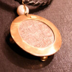 Necklace with Ottoman silver coin. CO 401-OR