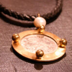 Necklace with Ottoman silver coin. CO 401-OR - Image 3