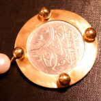 Necklace with Ottoman silver coin. CO 401-OR - Image 2